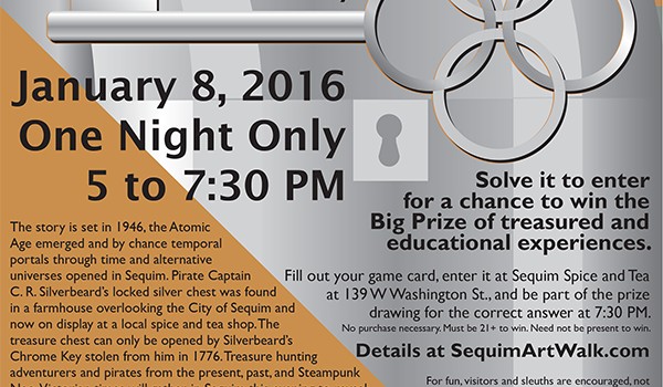 Poster for Forth Annual "Whodunnit Downtown?"